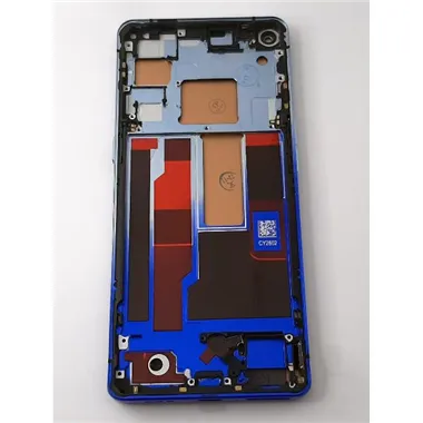 Pantalla TFT para Oppo Find X2 Neo mas tactil negro mas marco azul compatible