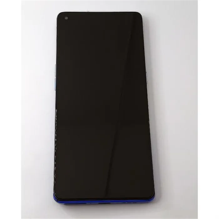 Pantalla TFT para Oppo Find X2 Neo mas tactil negro mas marco azul compatible
