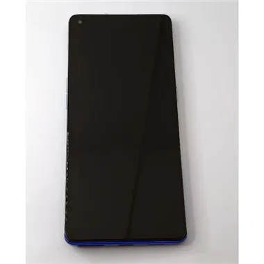 Pantalla TFT para Oppo Find X2 Neo mas tactil negro mas marco azul compatible
