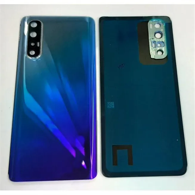 Tapa trasera o tapa bateria azul para Oppo Find X2 Neo mas cubierta camara