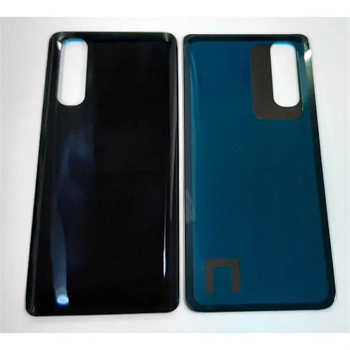 Tapa trasera o tapa bateria negra para Oppo Find X2 Neo