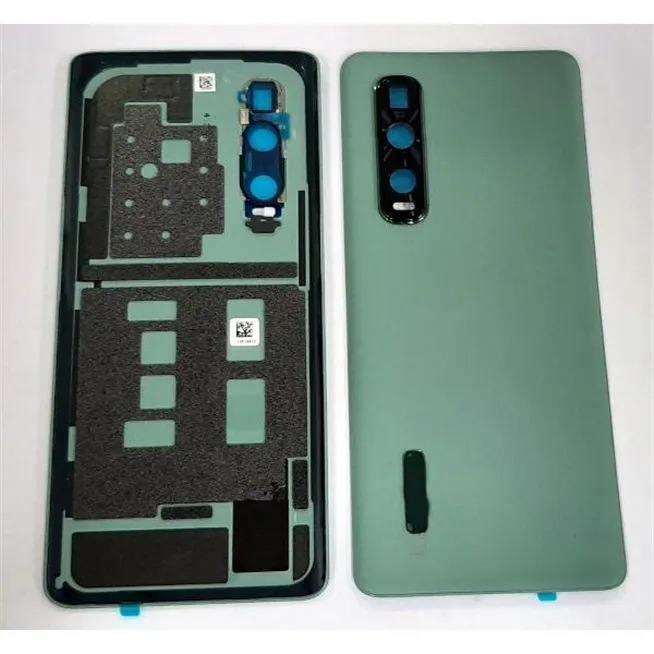 Tapa trasera o tapa bateria verde para Oppo Find X2 Pro mas cubierta camara
