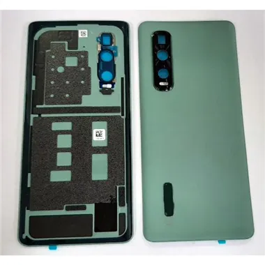Tapa trasera o tapa bateria verde para Oppo Find X2 Pro mas cubierta camara