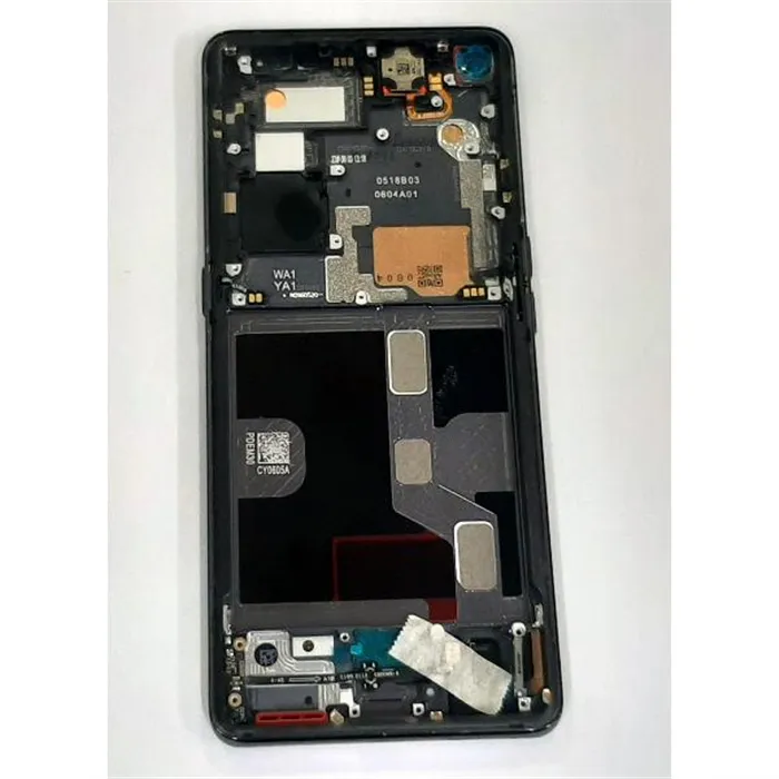 Pantalla lcd para Oppo Find X2 Pro mas tactil negro mas marco negro calidad premium