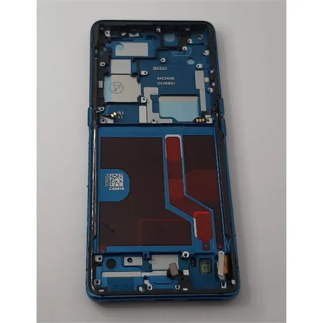 Pantalla TFT para Oppo Find X2 Pro mas tactil negro mas marco azul compatible