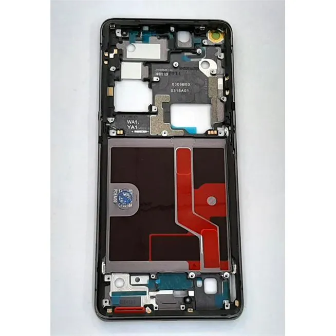 Carcasa o marco frontal negro para Oppo find x2 Pro