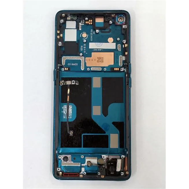Pantalla lcd para Oppo Find X2 Pro mas tactil negro mas marco azul calidad premium
