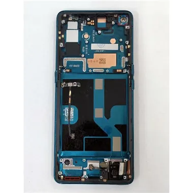 Pantalla lcd para Oppo Find X2 Pro mas tactil negro mas marco azul calidad premium