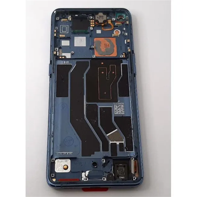 Pantalla lcd para Oppo Find X3 mas tactil negro mas marco azul compatible