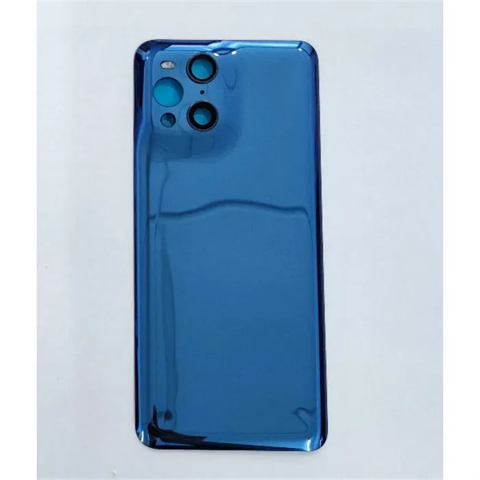 Tapa trasera o tapa bateria azul para Oppo Find X3 X3 Pro 5G mas cubierta camara