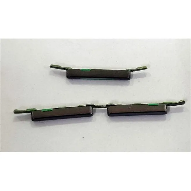 Set 3 botones negros para Oppo Find X3 Lite 5G calidad premium
