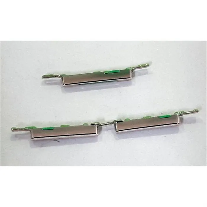 Set 3 botones platas para Oppo Find X3 Lite 5G calidad premium