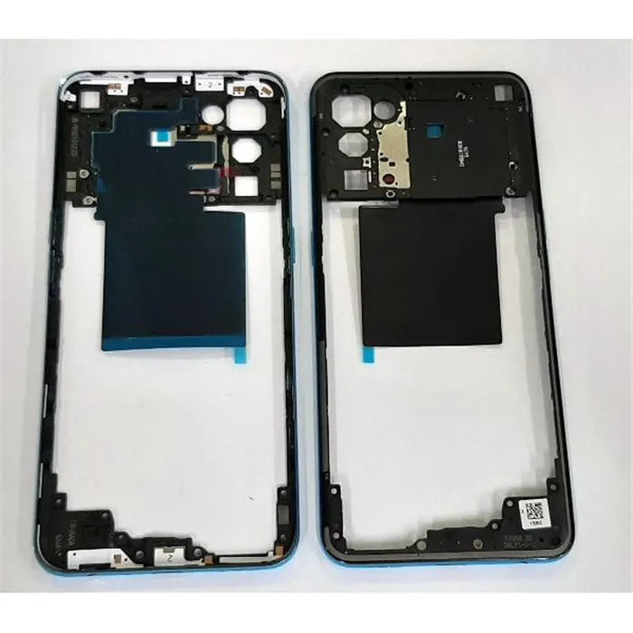 Carcasa trasera o marco azul para Oppo Find X3 Lite 5G calidad premium