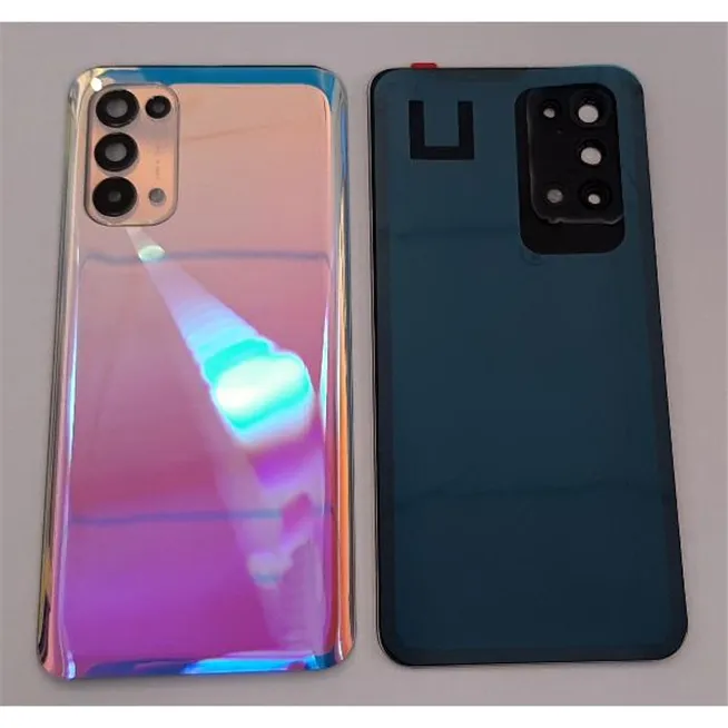 Tapa trasera o tapa bateria plata para Oppo Find X3 Lite 5G mas cubierta camara