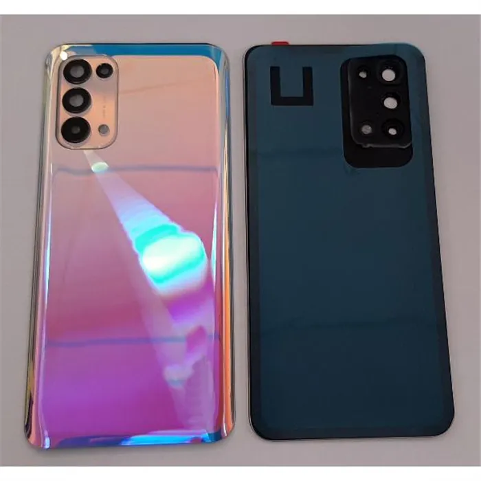 Tapa trasera o tapa bateria plata para Oppo Find X3 Lite 5G mas cubierta camara