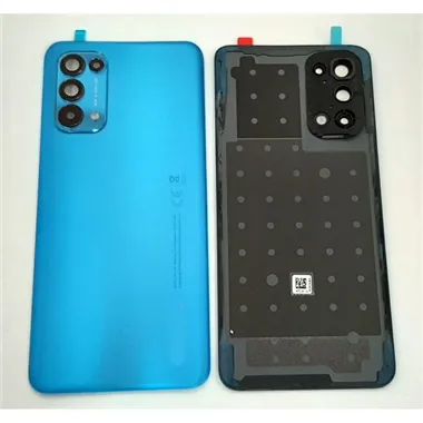 Tapa trasera o tapa bateria azul para Oppo Find X3 Lite 5G mas cubierta camara