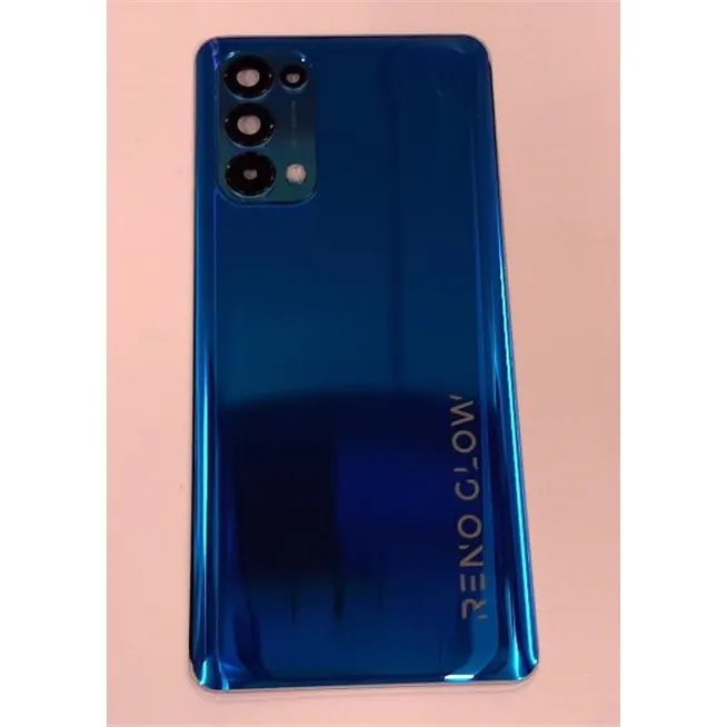 Tapa trasera o tapa bateria azul para Oppo Find X3 Neo 5G mas cubierta camara