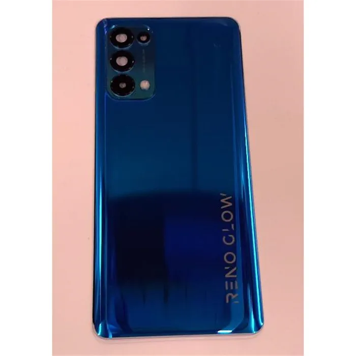 Tapa trasera o tapa bateria azul para Oppo Find X3 Neo 5G mas cubierta camara