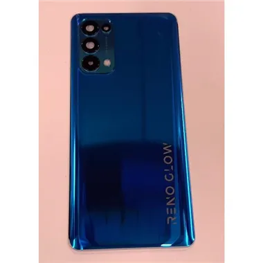 Tapa trasera o tapa bateria azul para Oppo Find X3 Neo 5G mas cubierta camara