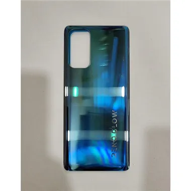 Tapa trasera o tapa bateria azul para Oppo Find X3 Neo 5G