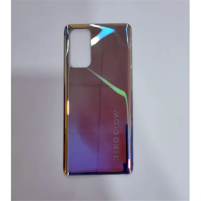 Tapa trasera o tapa bateria plata para Oppo Find X3 Neo 5G