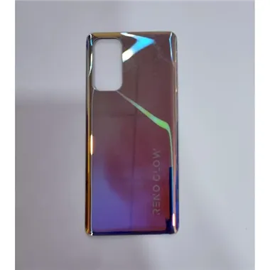 Tapa trasera o tapa bateria plata para Oppo Find X3 Neo 5G