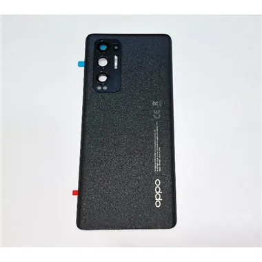 Tapa trasera o tapa bateria negra para Oppo Find X3 Neo 5G mas cubierta camara