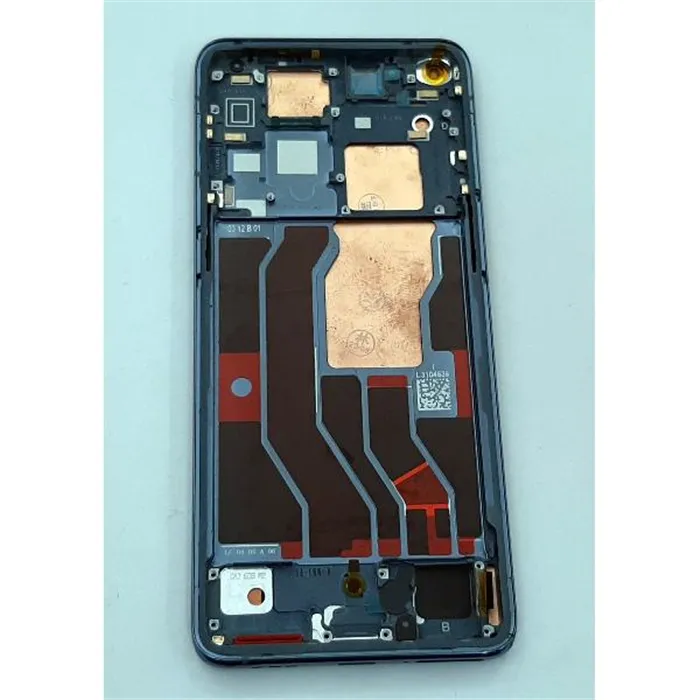 Pantalla lcd para Oppo Find X3 Pro CPH2173 mas tactil negro mas marco azul calidad premium