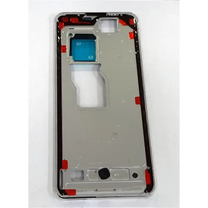 Carcasa central o marco plata para Oppo Find X3 Pro CPH2173 calidad premium