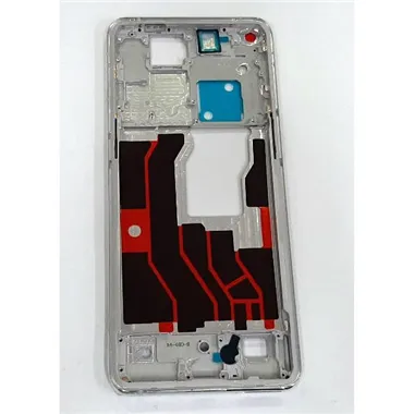 Carcasa central o marco plata para Oppo Find X3 Pro CPH2173 calidad premium