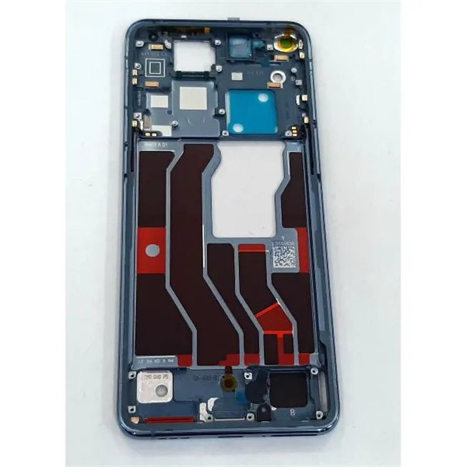 Carcasa central o marco azul para Oppo Find X3 Pro CPH2173 calidad premium