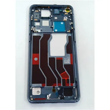 Carcasa central o marco azul para Oppo Find X3 Pro CPH2173 calidad premium