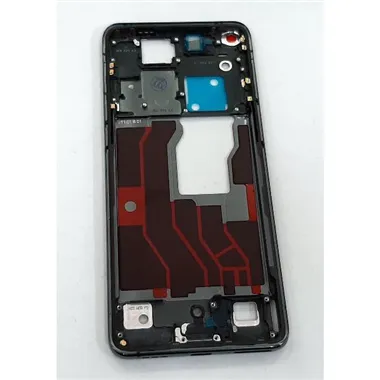 Carcasa central o marco negro para Oppo Find X3 Pro CPH2173 calidad premium