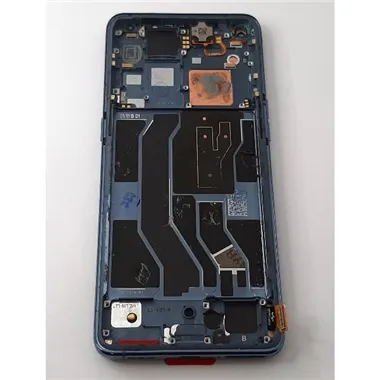 Pantalla lcd para Oppo Find X3 Pro CPH2173 mas tactil negro mas marco azul compatible