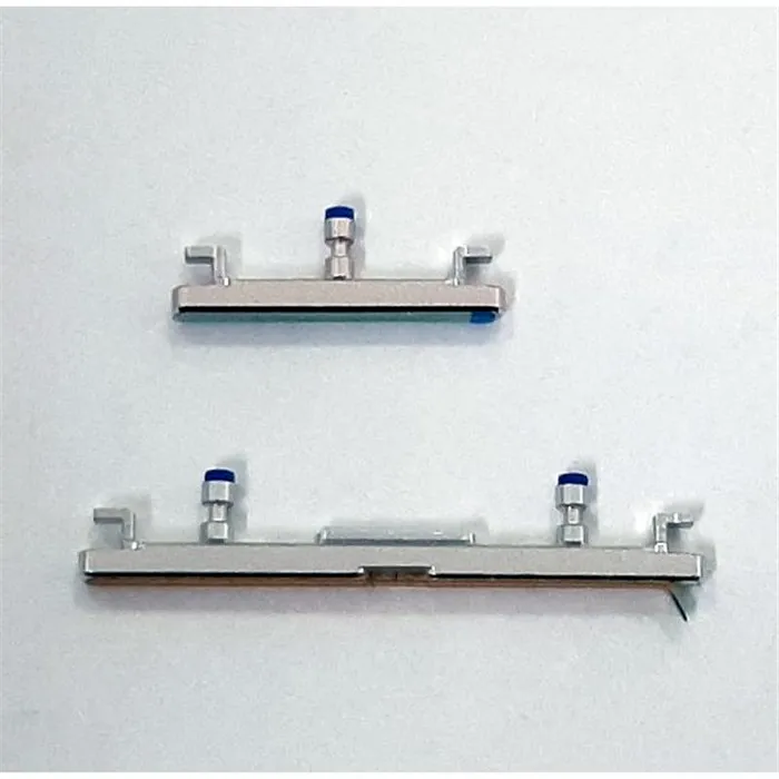 Set 2 botones plata para Oppo Find X3 Pro 5G calidad premium