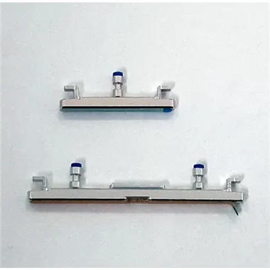 Set 2 botones plata para Oppo Find X3 Pro 5G calidad premium