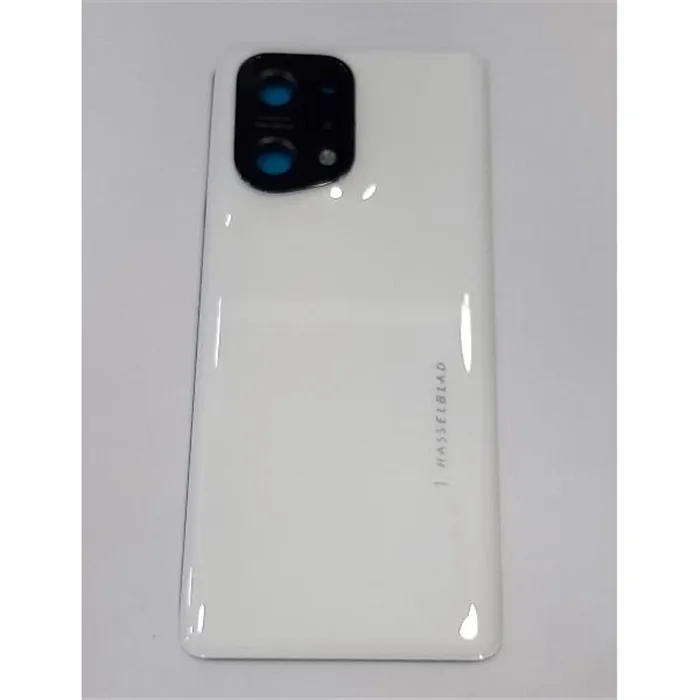 Tapa trasera o tapa bateria blanca para Oppo Find X5 PFFM10 CPH2307 mas cubierta camara