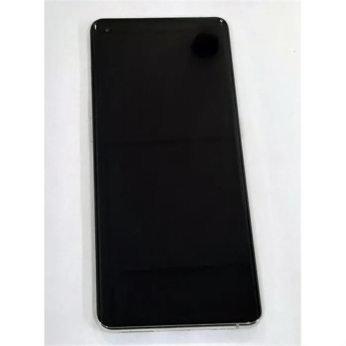 Pantalla lcd para Oppo Find X5 CPH2307 mas tactil negro mas marco plata calidad premium
