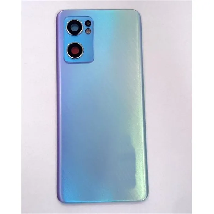 Tapa trasera o tapa bateria azul claro para Oppo Find X5 Lite CPH2371 mas cubierta camara