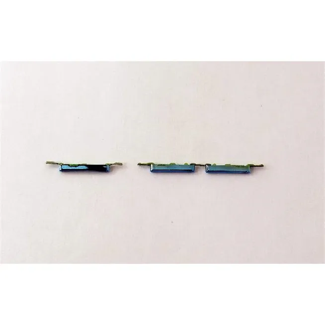 Set 2 botones azules para Oppo Find X5 lite CPH2371 calidad premium