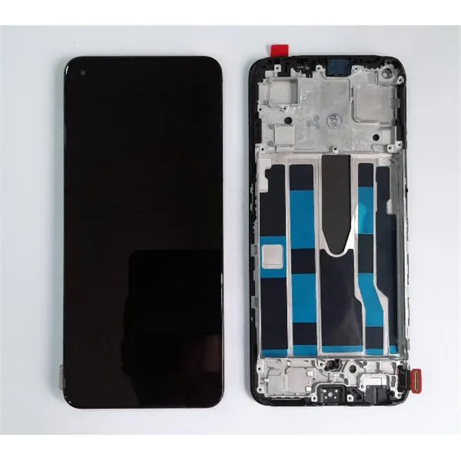 Pantalla lcd para Oppo Find X5 Lite CPH2371 mas tactil negro mas marco negro compatible