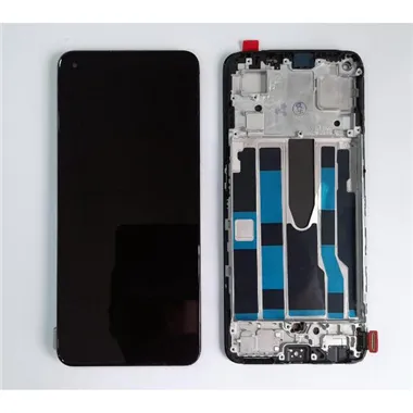 Pantalla lcd para Oppo Find X5 Lite CPH2371 mas tactil negro mas marco negro compatible