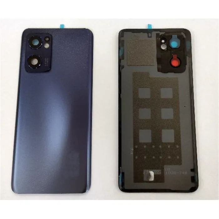 Tapa trasera o tapa bateria azul oscuro para Oppo Find X5 Lite CPH2371 mas cubierta camara