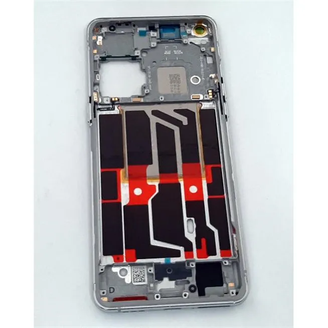 Carcasa central o marco plata para Oppo Find X5 Pro CPH2305 calidad premium