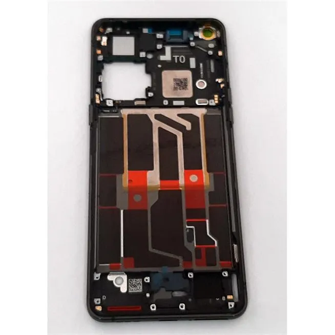 Carcasa central o marco negro para Oppo Find X5 Pro CPH2305 calidad premium
