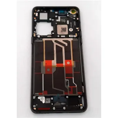 Carcasa central o marco negro para Oppo Find X5 Pro CPH2305 calidad premium