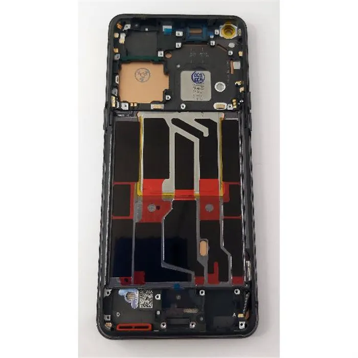 Pantalla lcd TFT para OPPO Find X5 Pro CPH2305 mas tactil negro con marco azul compatible