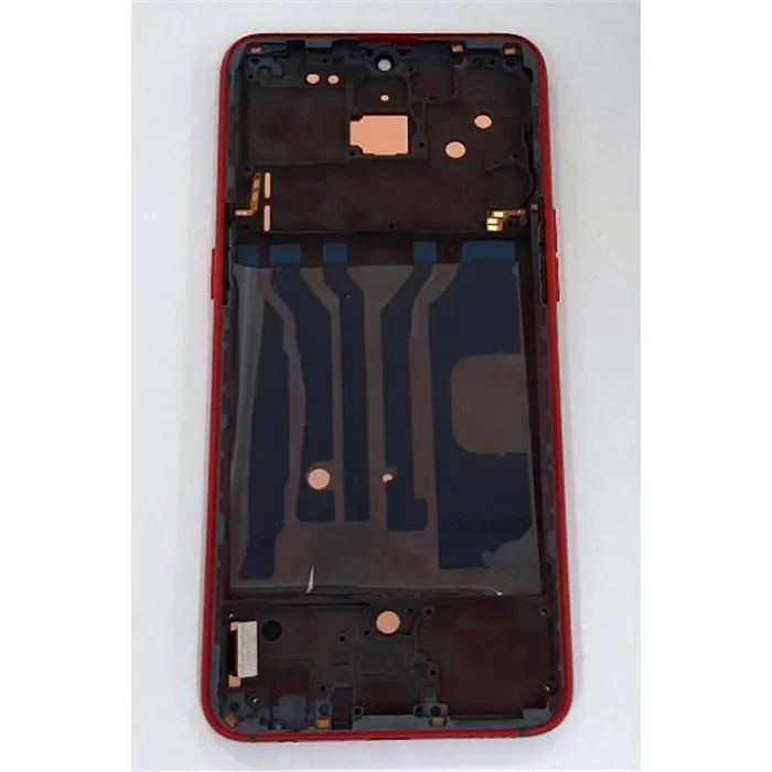 Pantalla lcd para Oppo R17 mas tactil negro mas marco rojo compatible