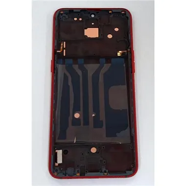 Pantalla lcd para Oppo R17 mas tactil negro mas marco rojo compatible