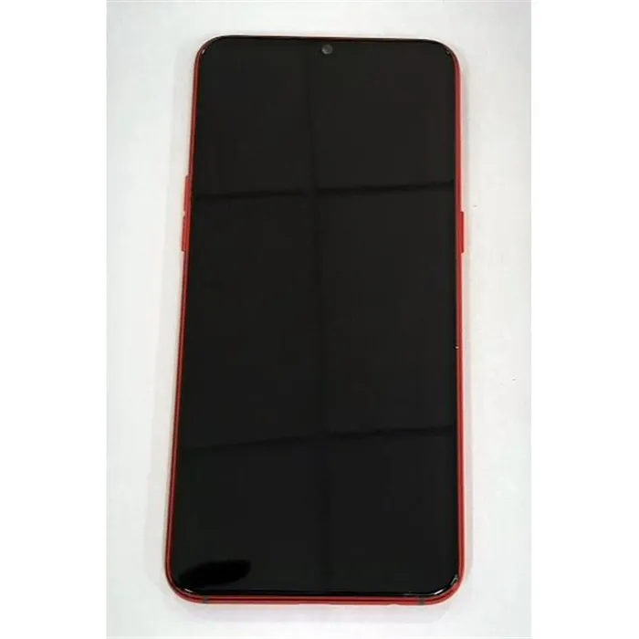 Pantalla lcd para Oppo R17 mas tactil negro mas marco rojo compatible